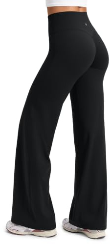 CRZ YOGA Softretch Wide Leg Pants 30 Black 12
