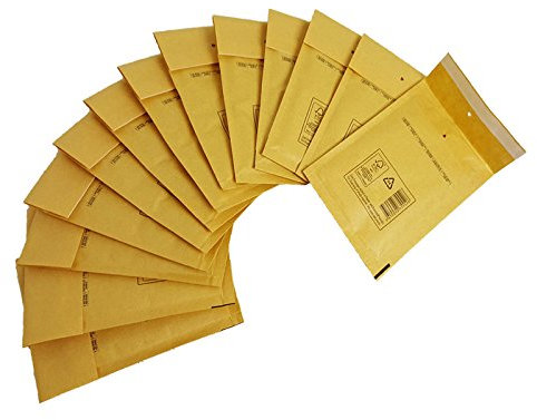 800 kuvert med bubbelplast kuvert med kuvert B2 (140 x 225 mm) brun