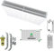 Belrad Typ 33 (Höhe x Breite) 900x600 mm Universalheizkörper Kompakt & Ventilheizkörper Halter & Ventil - 6 Anschlüsse