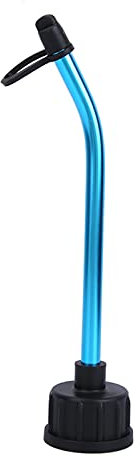 Keenso Botella de Llenado de Combustible de Motor Nitro Universal, Paja de Aleacin de Aluminio, 250ML, Antioxidante, Ligero, Conveniente para Coche Modelo RC