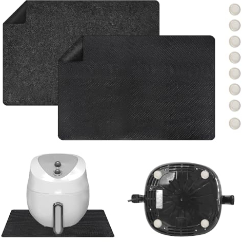 MININUSI 2 Tapis de Friture à Air Chaud Résistant à la Chaleur, Tapis de Cuisine en Feutre, Tapis de Micro-Ondes, Tapis de Café pour Comptoir de Cuisine, Antidérapant, 30 x 45 cm