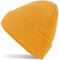 HatStar Wintermütze | Damen Beanie Mütze | Herren Feinstrick Beanie | für Frauen Männer Unisex | Cuffed Hats Weich & Warm (Gold)