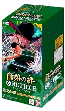 OP-12 - Bonds of Master and Disciple, pantalla Booster (24 paquetes de refuerzos) | Cartas coleccionables japonesas | Caja TCG + Heartforcards®