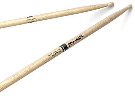 ProMark Drum Sticks - Classic Attack 7A Shira Kashi Oak Drumsticks, Oval Wood Tip, One Pair
