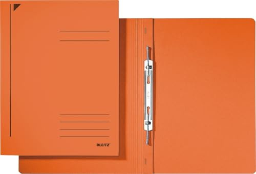 Esselte Leitz – Cartelletta formato A4, KFM. Circolari, in cartone, colore: arancione