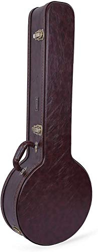 Crossrock CRW600BJBR - Caja de Madera para Banjo resonador de 5 Cuerdas, marrón Vintage (CRW620BJBR)
