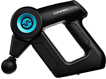 PISTOLET DE MASSAGE COMPEX FIXX 2.0-5 VITESSES - 5 TETES INTERCHANGEABLES - AUTONOMIE DE 90 MINUTES