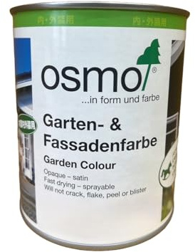 Osmo Garten- und Fassadenfarbe 7738 Achatgrau (RAL 7038), 0,75 Liter