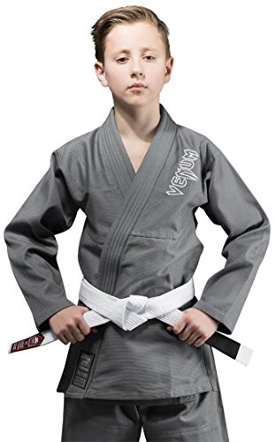 Venum boys Minimalist BJJ gi, Grey, C2 US