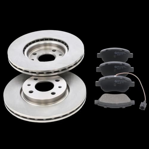 RIDEX 3405B0064 Serie/Kit Kit dischi e pastiglie Anteriore senza viti/bulloni Compatibilità con VW GOLF PLUS 5M1, 521