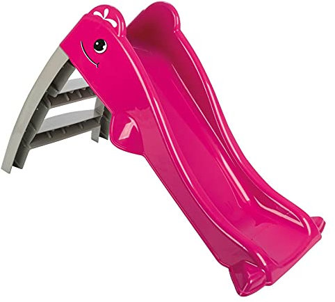 Pilsan Scivolo per bambini con collegamento dell'acqua, stabile per interni ed esterni, con due livelli, scivolo per bambini, antiscivolo, di alta qualità per il giardino, per giocare e divertirsi