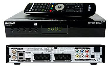 HDME Récepteur Satellite TNT Sat, Enregistreur TN5000HD - Carte TNTSAT Incluse, Réception des chaînes TV & Radio sur Satellite, Time Shift, Lecture des fichiers multimédia, Mode réseau Ethernet