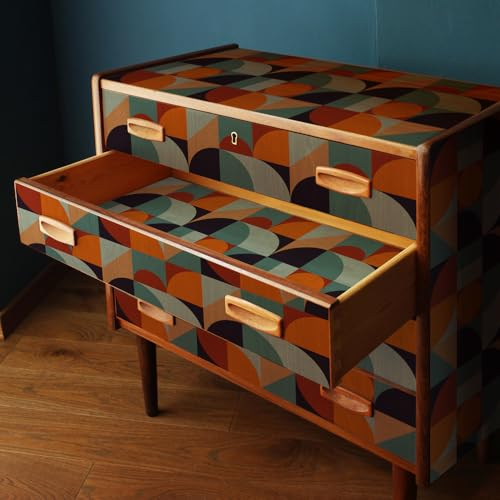 kina - RA0023 Pellicola Adesiva per Mobili e Pareti Antigraffio Impermeabile Adesivi Murali Carta da Parati Piastrelle PVC per Muro Elettrodomestici Cucina Bagno - misura 40x200 cm