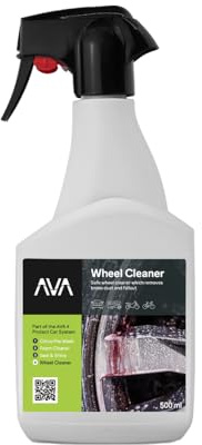 AVA Wheel Cleaner 500ml, pH-Neutral, Removes Brake Dust, Reacts with Iron