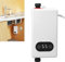 Calor Instantáneo Mini Calentador de Agua Eléctrico de Acero Inoxidable sin Tanque 220 V 3400 W Calentador de Agua de Temperatura Constante Calor Instantáneo con Función de