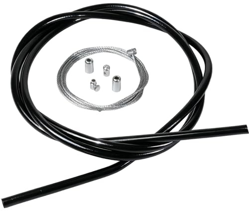 FortuneGlobe Cavo acceleratore universale 2,50 m con guaina per carburatore scooter 50 cc moto e motorino