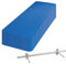 Sport-Thieme Gymnastikmatten-Set Fit & Fun | Gruppen-Training | Sanitized-Veredlung | rutschfest | 10 Matten mit Aufhängevorrichtung | Hautsympathisch | 2,7 kg | LxBxH 180x60x1 cm