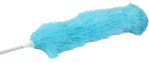 JVL Static Duster with an Extendable Plastic Pole, Blue