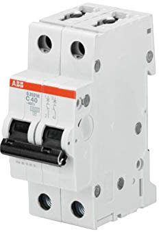 ABB S200M Leitungsschutzschalter Typ D, 2-polig 4A System Pro M Compact DIN-Schienen-Montage