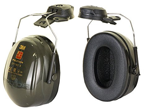 3M™ PELTOR™ Optime™ II H520P3E-410-GQ Orejeras para casco Verdes 30 dB - Pack de 1 Unidades