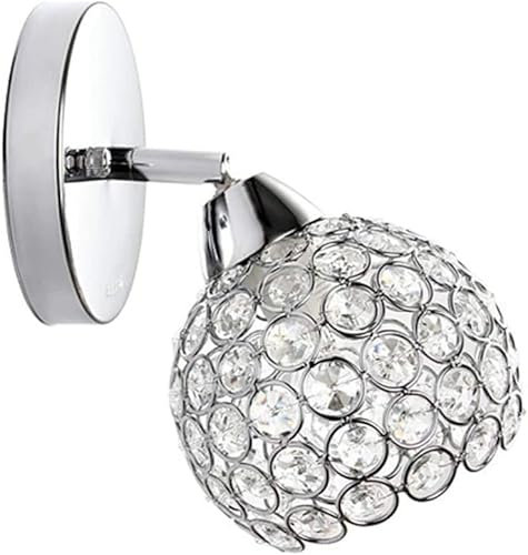 Luz Nocturna, Luces de Pared E14 Lámpara de Pared de Cristal Moderna Sombra Pasillo Aplique de Pared Aplique de Pared Lámpara de iluminación Pantalla para Dormitorio Café