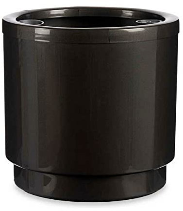 Ibergarden Maceta Autorriego Antracita Polipropileno (32,5 x 30,5 x 32,5 cm) (4 Unidades)