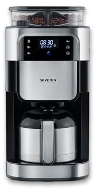 Thermofilterkaffeemaschine mit Mahlwerk