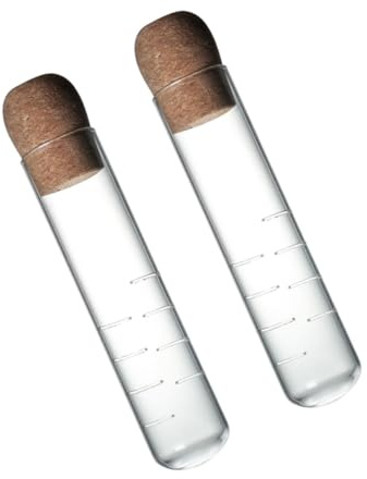 Ciieeo Colador De Té De Vidrio Transparente 2piezas Tubo Infusor De Té Resistente Deformación Para Uso Doméstico