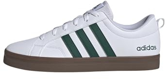 adidas Uomo VS Pace 2.0 Shoes, Ftwr White/Collegiate Green/GUM5, 48 EU