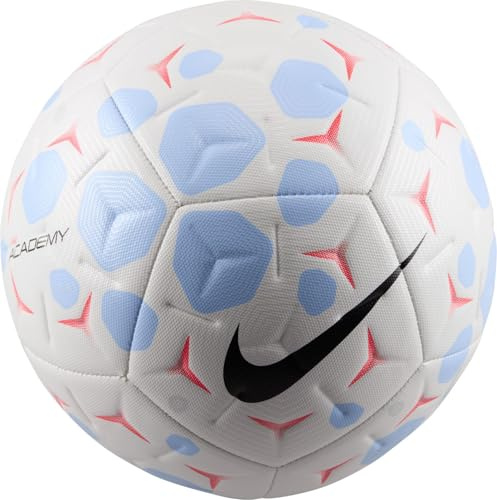 Nike Academy HV4386-101 - Pallone da calcio, colore: Bianco/Royal Tinta/Nero