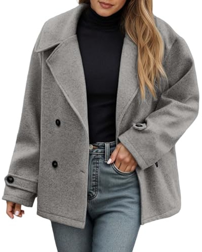 Trench Coat Femme Veste Mi Saison Manteau Courte Blouson Chic Cintré Peacoat Printemps Parka Casual Imperméable Court Jacket Été Caban Grande Taille Demi Ete