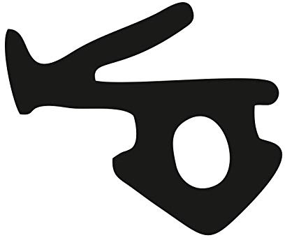 Fensterdichtung für Kunststofffenster und Türen Lippendichtung R-1710 schwarz
