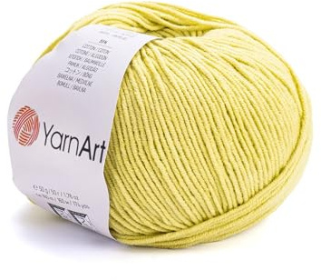 Yarnart, Jeans, Hilo de algodón para tejer amigurumi, Color 29