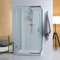 KIAMAMI VALENTINA 3-seitige Duschkabine 70x120x70 cm klar 6 mm gehärtetes Glas | Giada