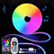 YOODI RGB Neon Ruban LED 15M, 220V Bande LED Flexible IP65 étanche Multicolore Ruban LED par APP, Télécommande, Synchronisation de Musique, pour Chambre, Bar, Salle de Jeux, Fête de Anniversaire