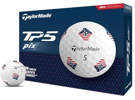 TaylorMade Golf 2024 TP5 PIX3.0 USA Dozen Balls