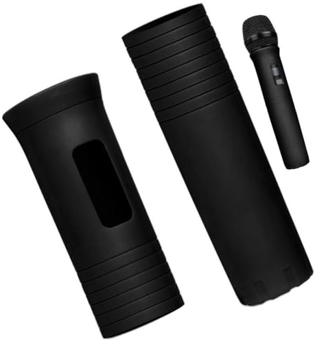 Ericetion Cubierta De Silicona para Micrófono, Cubierta Elástica para De Micrófono, Protector De Micrófono Inalámbrico, Accesorios Ktv