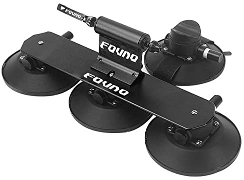 YIWEOG Portaequipajes de succión para Bicicleta para Techo de Coche, Ventosa de liberación rápida, portabicicletas de aleación de Aluminio para 1 Bicicleta