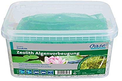 OASE AquaActiv PondLith 2,5 kg (für 2500 l Teichwasser) - Filtermaterial, natürliches Filtermedium mit 5 - 10 mm Körnung, Abbau von Stickstoffverbindungen