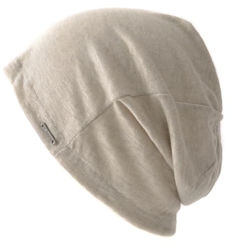 CHARM Bonnet Homme D'Ete 100% Lin, Beige