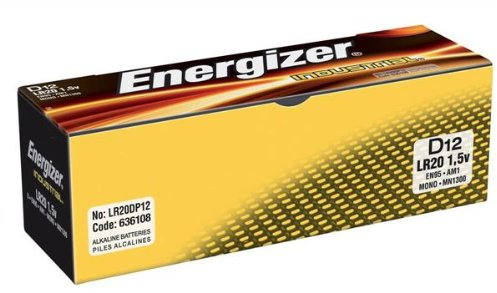 ER36108 Energizer Industrie Batterie D / LR20 Pk 12 636108