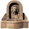 STILISTA Gartenbrunnen Modell „Leon“ mit Löwenkopf Springbrunnen 50 x 54 x 29 cm inkl. Pumpe