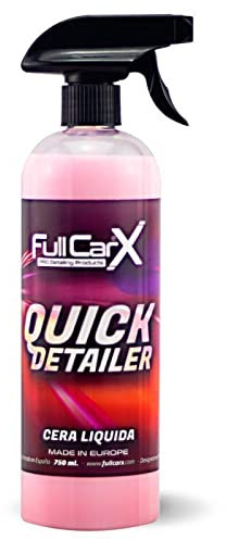 AutoFullCar - CERA LÍQUIDA FullCarX by FullDip - Quick Detailer - CERA LIQUIDA 750ml - EXTRA BRILLO PARA VEHÍCULOS COCHES MOTOS EMBARCACIONES - FÁCIL APLICACIÓN