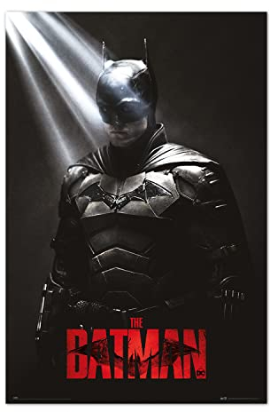 Grupo Erik DC Comics The Batman I Am The Shadows Poster - 36 x 24 inches / 91.5 x 61 cm - Shipped Rolled Up - Cool Posters - Art Poster - Posters & Prints - Wall Posters