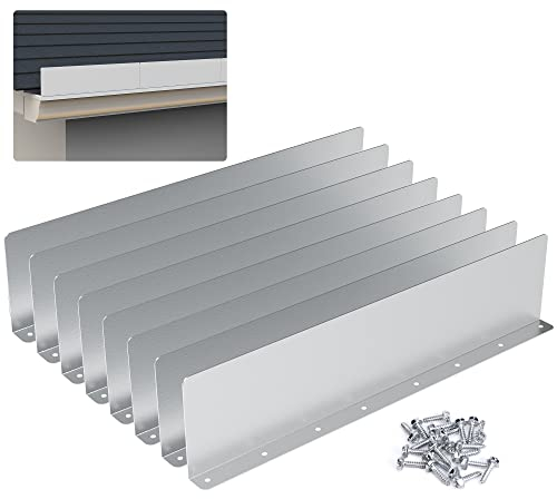 Rinnental-Spritzschutz, gerader Regenumleiter, Dachrinnenschutz, Regentropf-Dachrinnenschutz für Hausschindeldächer, Ecken, 4 Stück