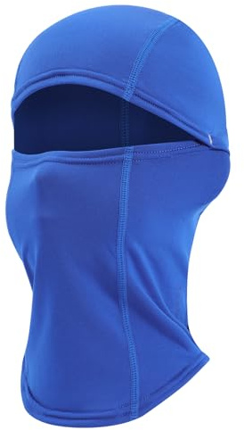 Beehow Kids Balaclava Winter Fleece Ski Mask for Boys Girls Cold Weather Outdoor Sports（Blue