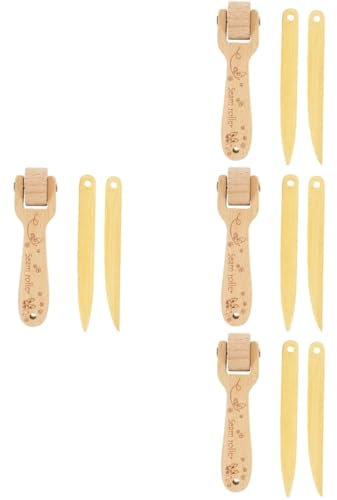 DIYEAH 4juegos Herramientas De Costura Rodillo De Presión De Costuras y Marcadores De Para Manualidades y Acolchados