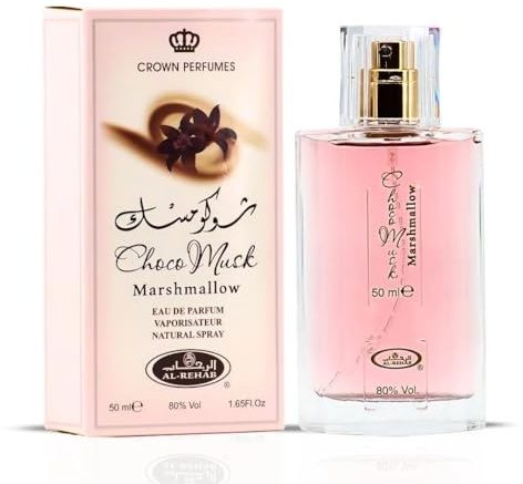 Ayat Perfumes - Eau de Parfum Choco Musk Marshmallow – 50 ml – Perfume oriental goloso – Fresa, malvavisco, vainilla, cacao – Unisex – Larga duración (Marshmallow)
