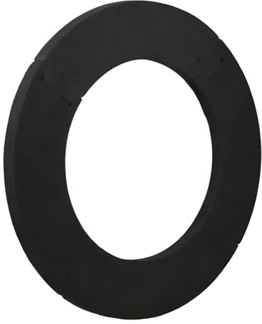 QIZNAXSNUK Dart, protezione da parete con anello interno da 18 pollici, per evitare, Eva, bordo per freccette, catchring, backboard in acciaio, protezione da parete, campo di raccolta per