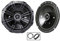 Malita Kicker car speakers 6.5 17cm for Juke Front Doors + Adaptor rings 240W